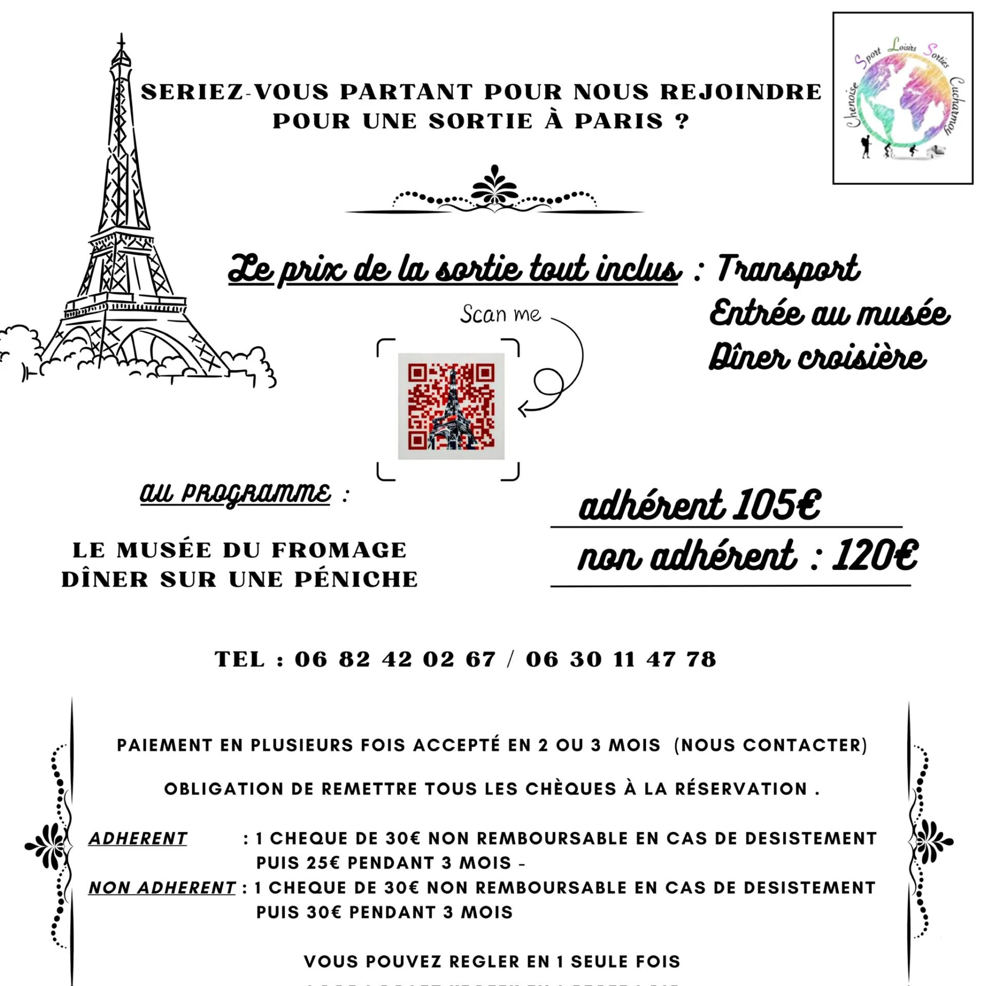 descriptif de la sortie